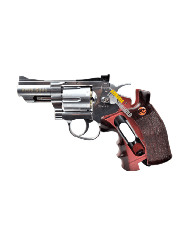 BRUNI REVOLVER CO2 MOD. 2,5 ARGENTO CAL.4,5 BB CN 823 LIBERA VENDITA (BR-708S) PS000169