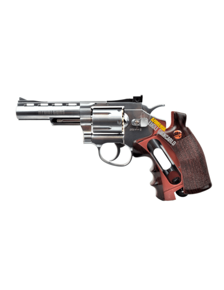 BRUNI REVOLVER CO2 MOD. 4 ARGENTO CALIBRO 4,5 BB CN 820 LIBERA VENDITA (BR-701S) PS000165