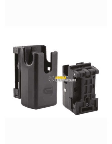GHOST PORTACARICATORE "HYBRID" DA TIRO, ROTATIVO CLIP "D" NERO PER BIFILARI (SG-DMAGHD) FO000533
