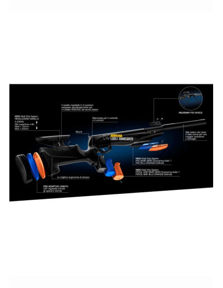 RX20 TAC CARABINA STOEGER CALIBRO 4,5  IN POLIMERO LIBERA VENDITA  CON OTTICA 3-9X40 AO 330