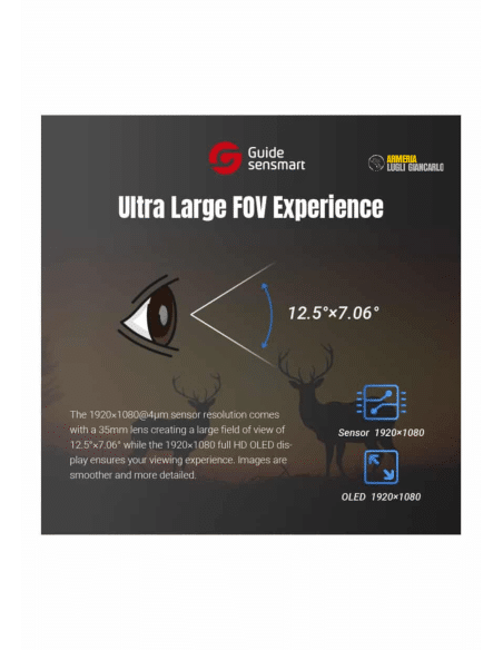 Riferimento: DR30 Marca: GUIDE SENSMART CANNOCCHIALE DIGITALE DAY/NIGHT DR30 €700