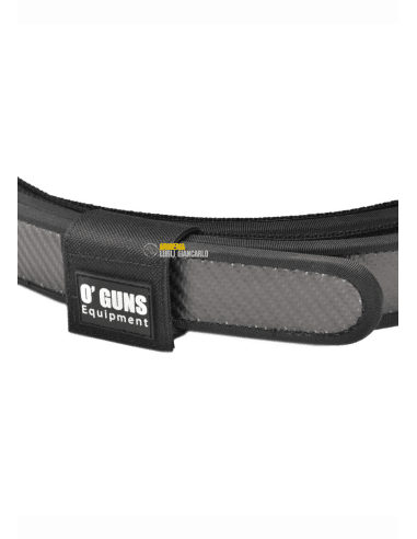 O'Guns Equipment CINTURA PRO COMPETITION CARBON in vera fibra di carbonio 120 com