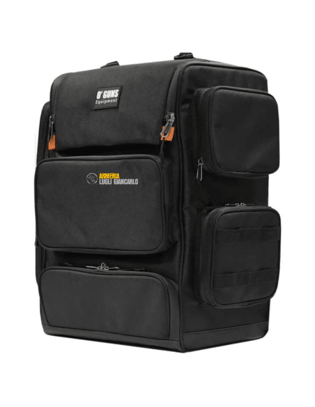 O'Guns Equipment ZAINO TATTICO PER ARMI TIRO XL Due tasche e un porta borraccia inclusi e con sistema a molle SKU: CIRNGBPXLOG01