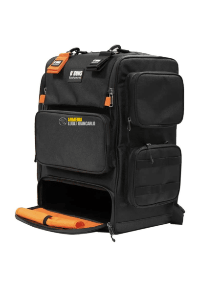 O'Guns Equipment ZAINO TATTICO PER ARMI TIRO XL Due tasche e un porta borraccia inclusi e con sistema a molle SKU: CIRNGBPXLOG01