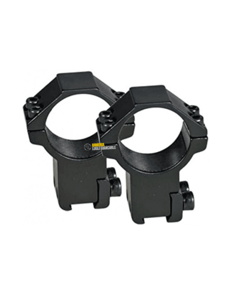 UTG ACCUSHOT Anelli da 30mm per slitte da 11mm ALTO cod.RGPM-30H4