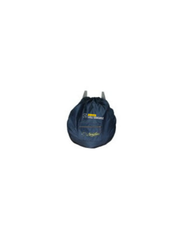 Capanno Alpe a 4 lati con una finestra con zip su ogni lato. Dotato di borsa per il trasporto 150x148cm