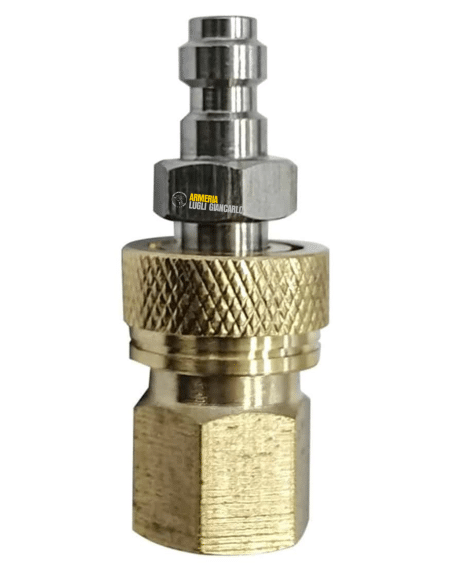 Pin Raccordo per PCP 8mm doppia testa maschio connettore rapido in acciaio inossidabile con grado di 300PSI/4500PS paintball