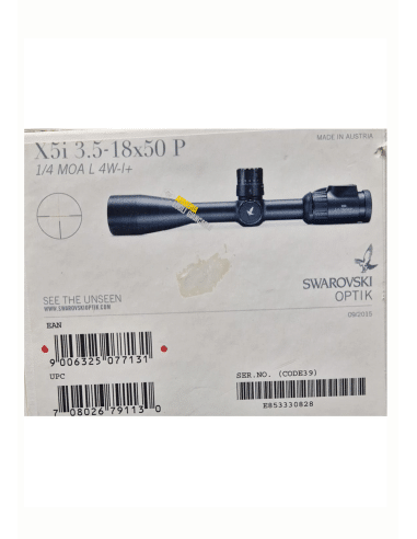Ottica Canocchiale Swarovski Optik - X5i 3.5-18X50 P 1/4 MOA L 4W - I PIU