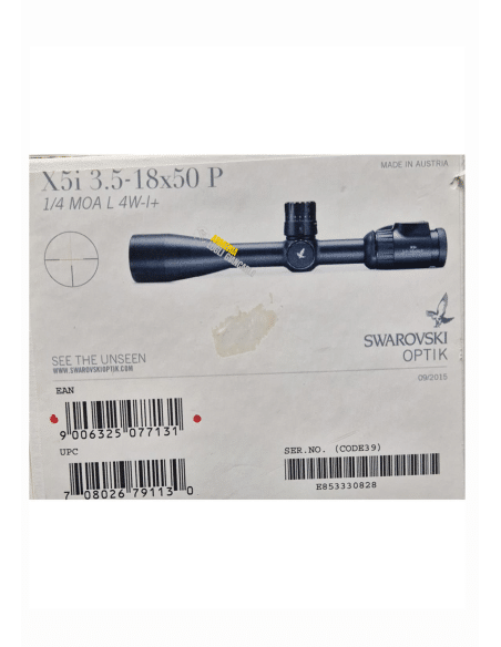Ottica Canocchiale Swarovski Optik - X5i 3.5-18X50 P 1/4 MOA L 4W - I PIU