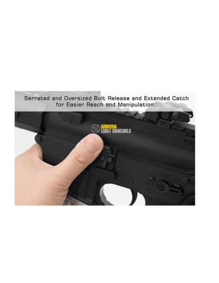 UTG - Bolt Catch maggiorato per AR15  Produttore: Leapers UTG  Codice articolo: TLT-TKSBC