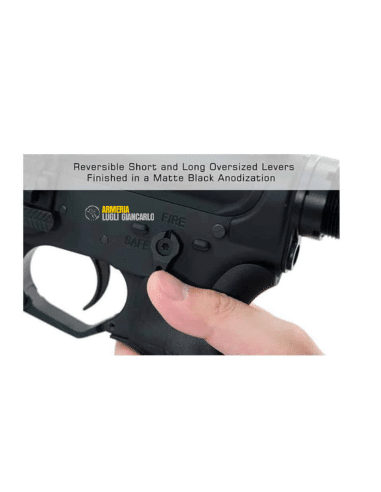 LEAPERS UTG Sicura ambidestra maggiorata per AR15 TLT-TKSLT