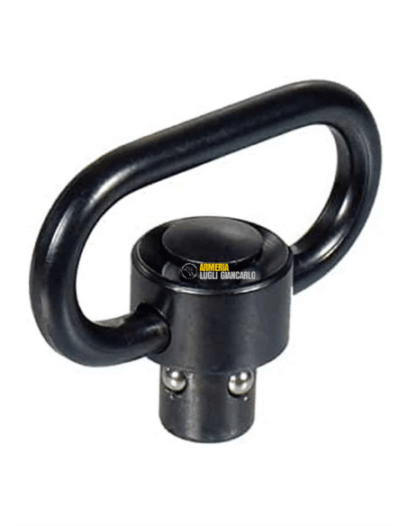 UTG Heavy Duty Pulsante QD Sling Swivel, 1.25" Loop TL-QDSW18