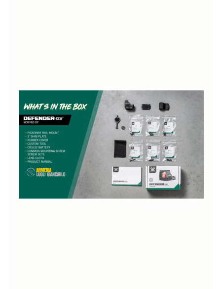 Vortex red dot punto rosso mod  Defender-ST 3 MOA DFST-MRD3