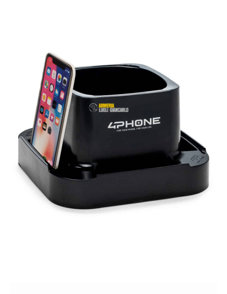 401 Nero 4PHONE: SUPPORTO PER SMARTPHONE E TABLET TEMPO LIBERO RISTORANTI RIUNIONI 4PHONE A40103