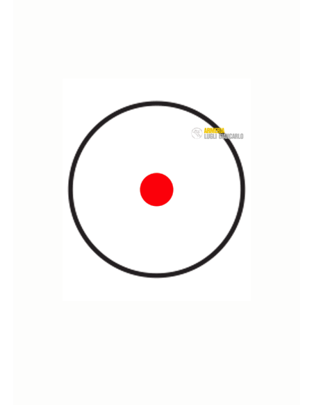 PUNTO ROSSO CON BASETTA SLITTA KONUS 7206 SIGHT PRO MICRO RED DOT FISSION MR RD WEAVR/DELTAPNT 6 RETICOLI