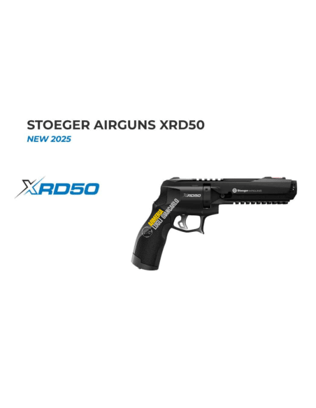 REVOLVER 7,5j Paintball / Plinking / Training for engagement  STOEGER AIRGUNS XRD50 DIFESA PERSONALE COLPI GOMMA CALIBRO 50