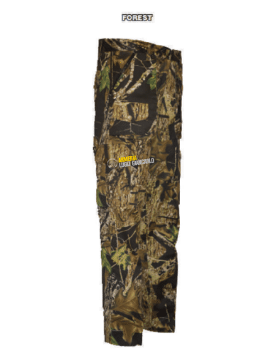 Pantalone Patton camouflage sfoderato in misto cotone forest mimetico articolo 1219 taglia 56