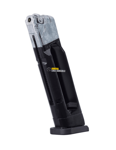 Pistola ad aria compressa Glock 17 Gen5 BlowBack Tugsten Gray 5.8472 SPARA BB
