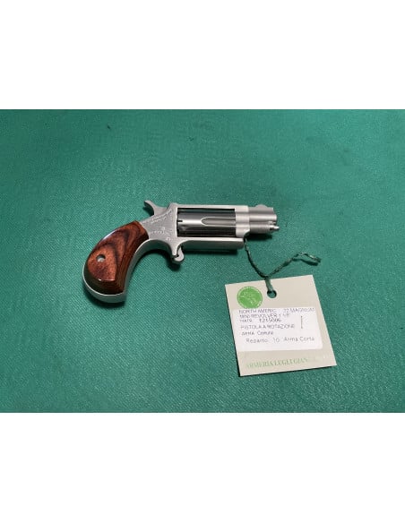 North American Arms NAA mini revolver 1.1/8" calibro 22 magnum