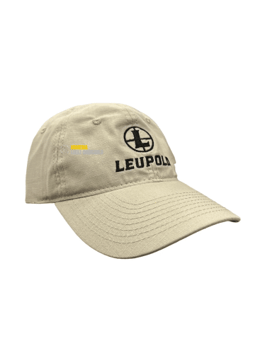 CAPPELLO - LEUPOLD - Beige/Black (REGOLABILE CON VELCRO)