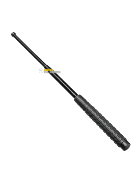 Bastone telescopico alungabile 21' pollici gommatto con fodero Teleskop Schlagstock 21" CM 33 APERTO