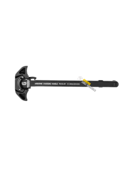 GEISSELE AUTOMATICS AR-15 AIRBORNE CHARGING HANDLE - GEISSELE AUTOMATICS AIRBORNE CHARGING HANDLE BLACK