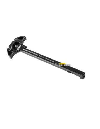 GEISSELE AUTOMATICS AR-15 AIRBORNE CHARGING HANDLE - GEISSELE AUTOMATICS AIRBORNE CHARGING HANDLE BLACK
