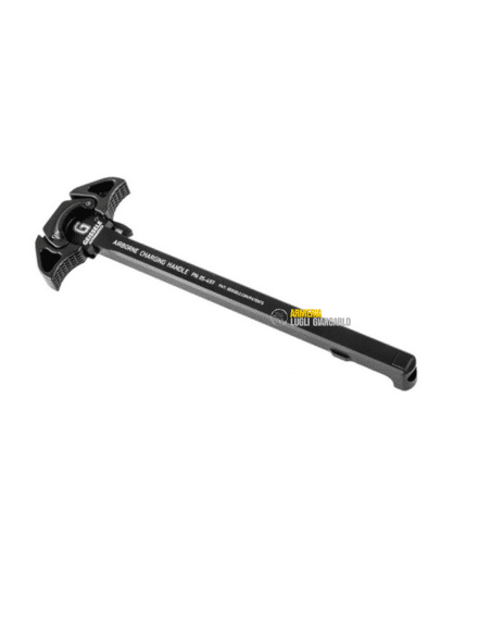 GEISSELE AUTOMATICS AR-15 AIRBORNE CHARGING HANDLE - GEISSELE AUTOMATICS AIRBORNE CHARGING HANDLE BLACK