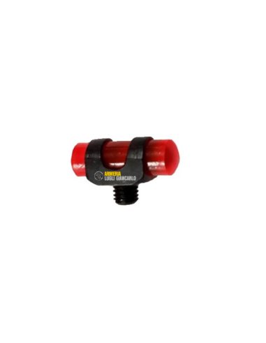Punto di mirino Rosso per fucili  diametro 2,6 cod 025+