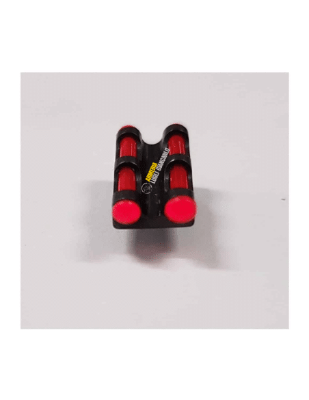 LPA MIRINO E TACCA di Mira Fucile Fibra Ottica Diametro 2,6  (Rosso) mf29