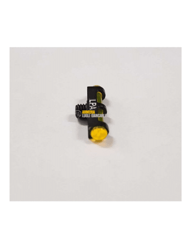 LPA MIRINO per Fucile da Caccia Fibra Ottica Giallo (Giallo DIAM 2,6) MF10R