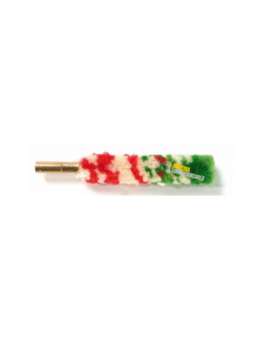 Scovolo pulizia canne armi interne in panno passo femmina italiano cotone per calibro 308 30-06 30
