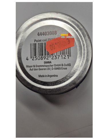 Pallini per carabine Diana calibro 5,5 22 lr 250 pezzi 1,00 g 15,4gr