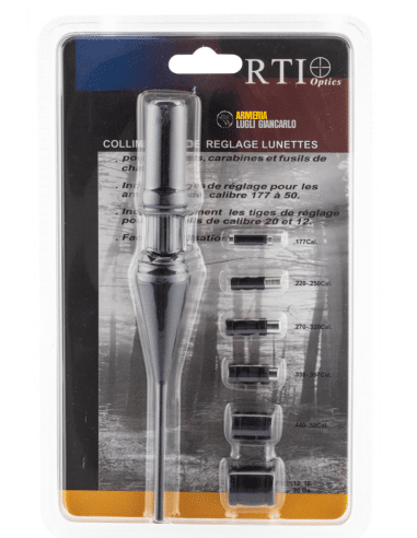 Collimatore per armi  Laser RTI OPTICS Universale Classe 2 dal Calibro 4.5 al Callibro 50 - 12 - 16 - 20 OP706