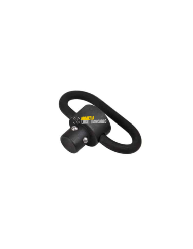 GANCIO CINGHIA FUCILE SOFTAIR A SGANCIO RAPIDO QD NERO ME4002-B METAL Marca METAL GANCIO CINGHIA CON SGANCIO RAPIDO  ME4002-B