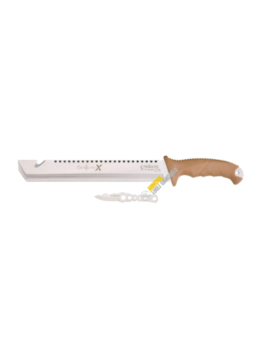 Camilus - Macete Carnivore X 19236 da 45 cm con coltello da trimmer PRODUTTORE:  Camillus CODICE ARTICOLO:  19236
