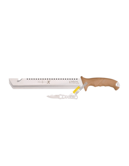 Camilus - Macete Carnivore X 19236 da 45 cm con coltello da trimmer PRODUTTORE:  Camillus CODICE ARTICOLO:  19236