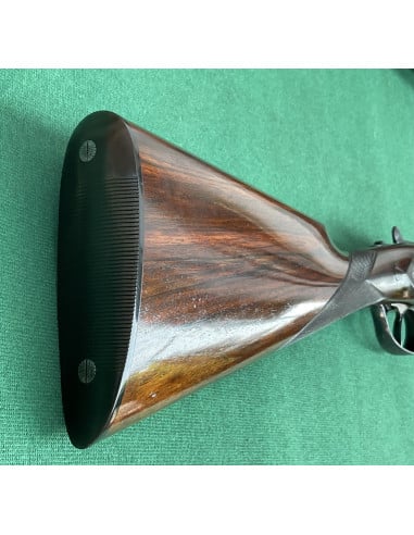 Doppietta F.lli Toschi calibro 12 Canne 70cm.  Bascula finemente incisa e tartarugata.