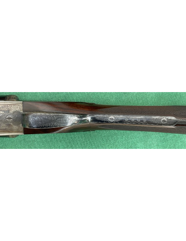 Doppietta F.lli Toschi calibro 12 Canne 70cm.  Bascula finemente incisa e tartarugata.