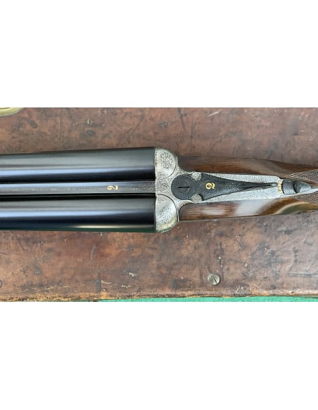 Coppia Doppiette Purdey cal. 12 incise e numerate