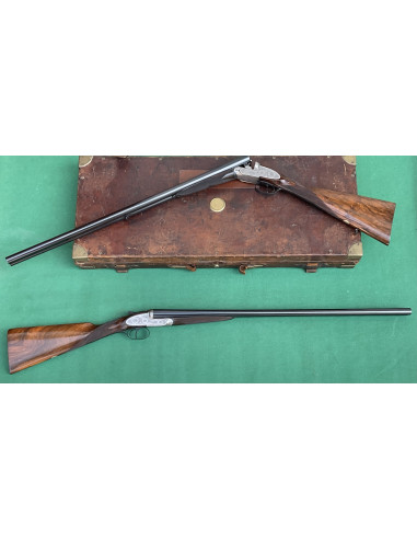 Coppia Doppiette Purdey cal. 12 incise e numerate