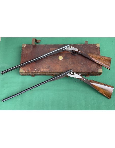 Coppia Doppiette Purdey cal. 12 incise e numerate