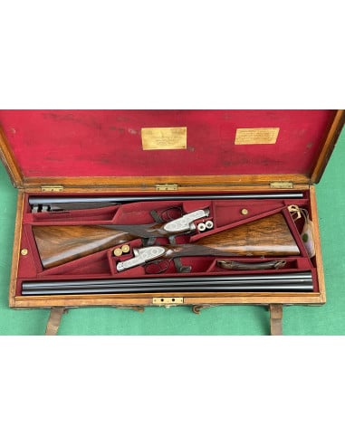 Coppia Doppiette Purdey cal. 12 incise e numerate