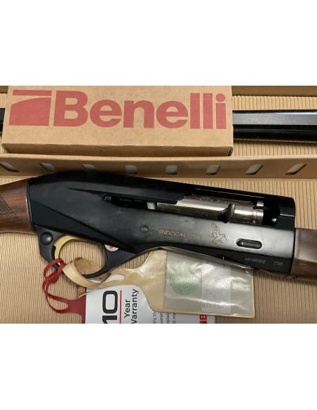 Fucile semiautomatico Benelli Calibro 12 modello FSA BECCACCIA DORATA lunghezza canna 61cm con 3 strozzatori