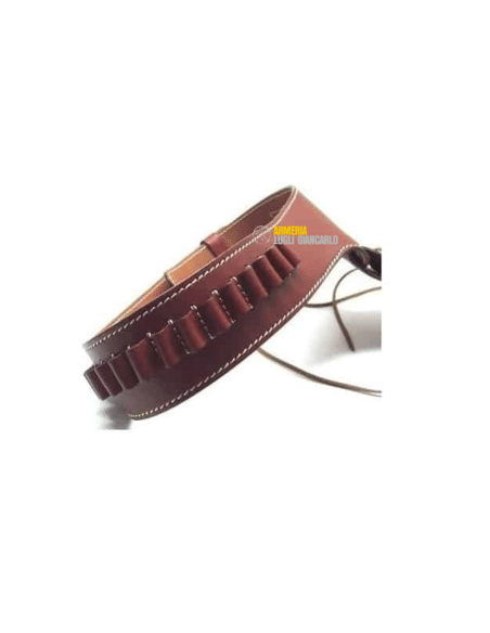 Cintura cinturone porta revolver Vega in cuoio western con fondina per revolver calibri 44 - 45 Magnum da 6 pollici XXL