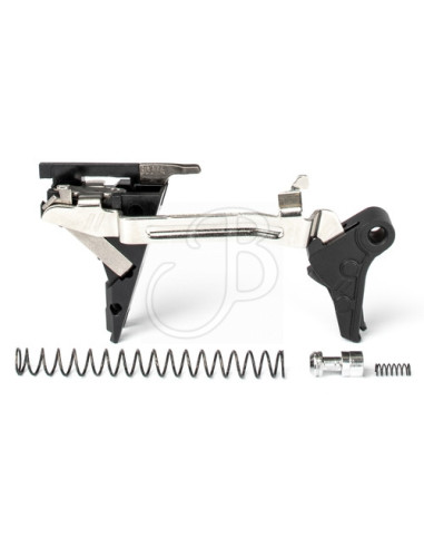 ZEV PRO FLAT FACE TRIGGER DROP IN G4 .9MM B/B 372464 scatto Glock