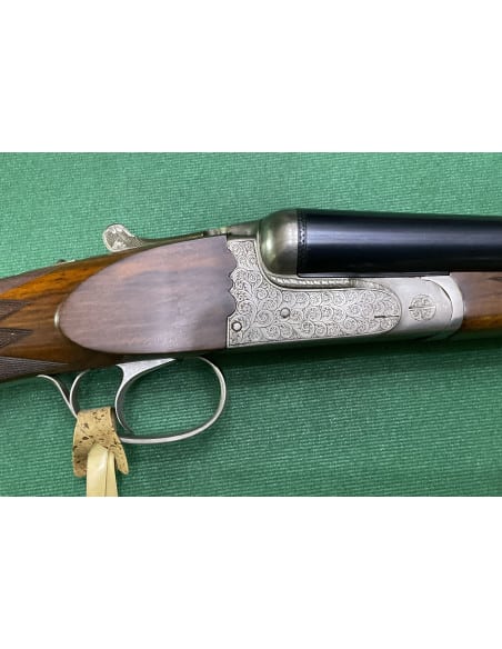 Doppietta Renato Gamba Oxford calibro  12 incisa Canne 70cm strozz.***/*