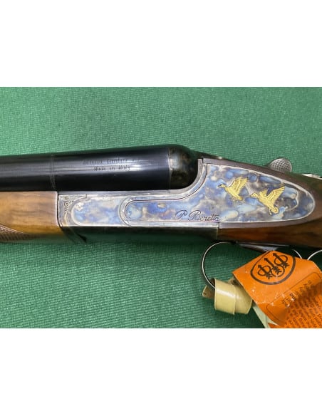 Doppietta Beretta 471 EL calibro 12 Tartarugata Canne 67 con strozzatori.