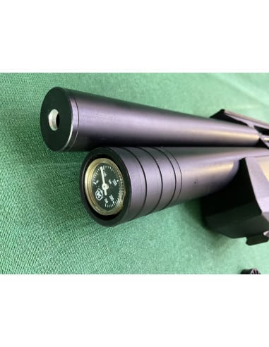 Carabina pcp marca Kalibrgun modello Cricket seminuova calibro 4,5 con 350 bar colore nero