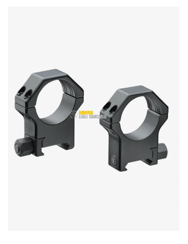 Anelli Steel Picatinny acciaio ø34mm H19 alti codice SPP03/C